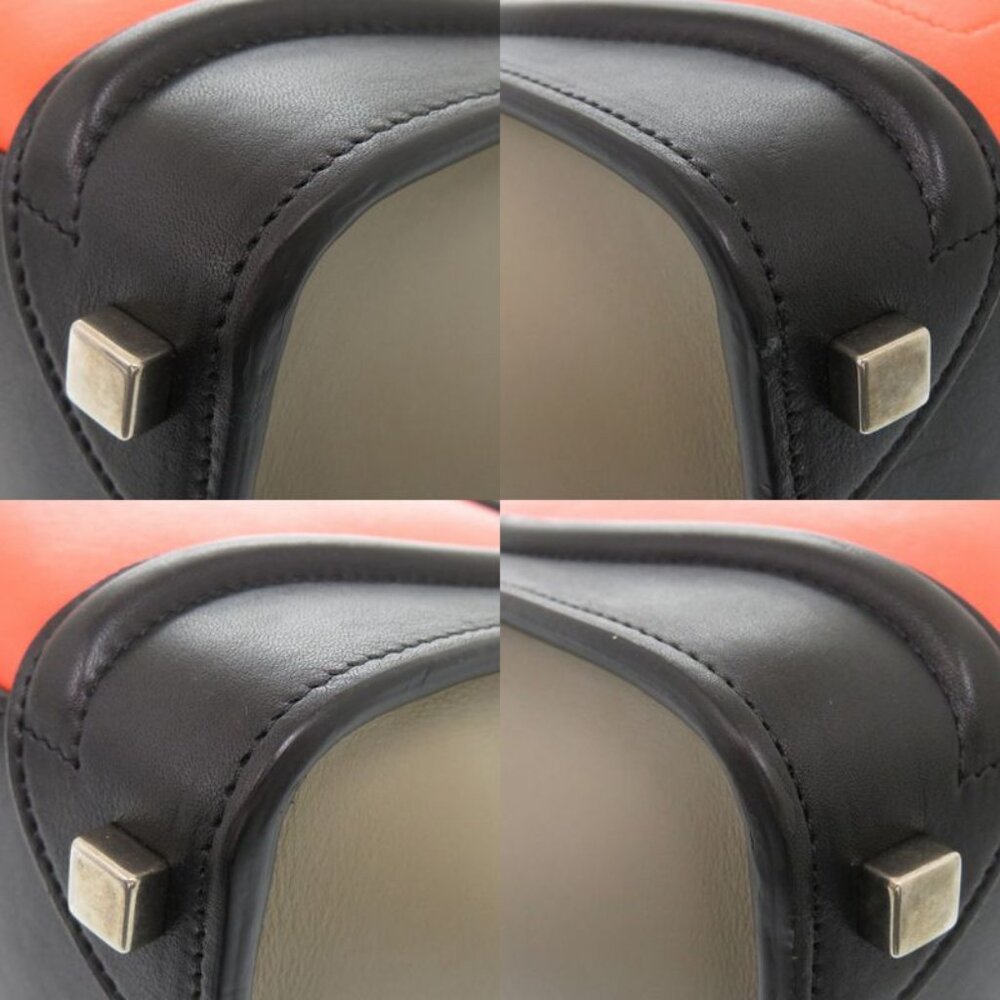 Celine Luggage Micro Shopper Leather Multicolor Handbag 0497 Celine - Picture 5 of 10